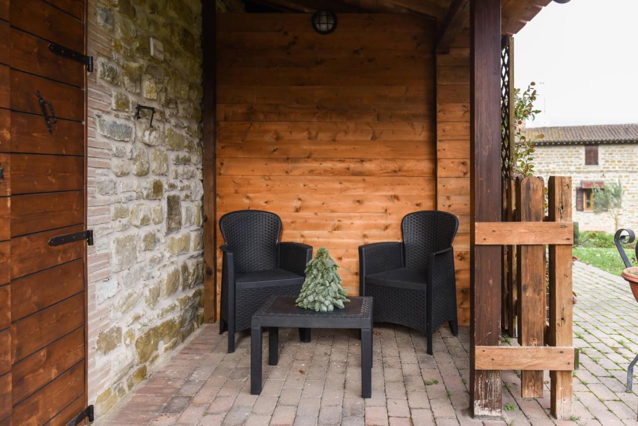 Agriturismo Ponte Di Riocchio Gubbio Kültér fotó