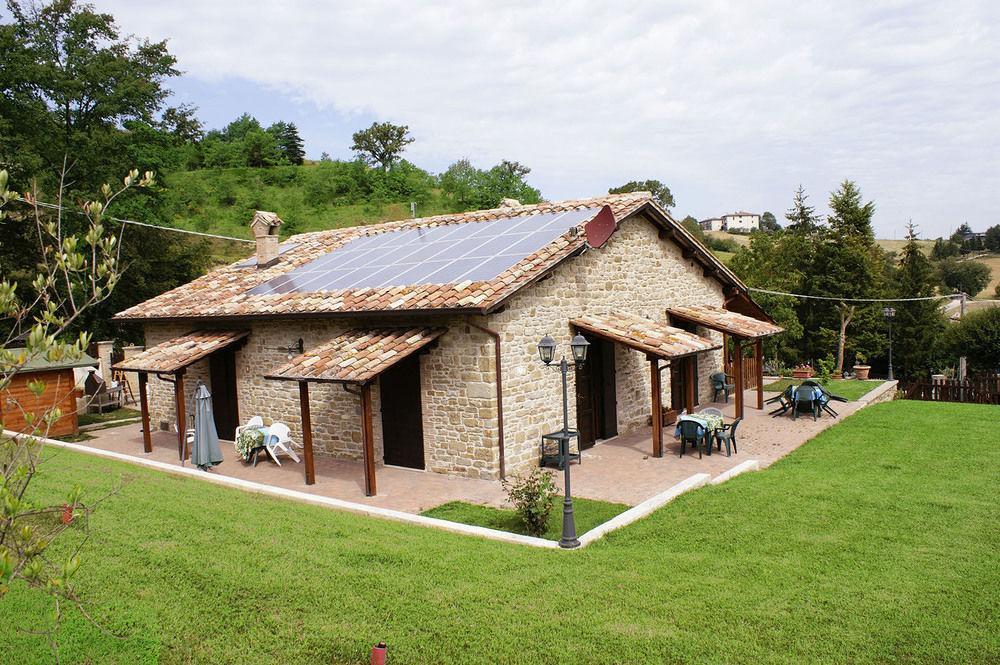 Agriturismo Ponte Di Riocchio Gubbio Kültér fotó