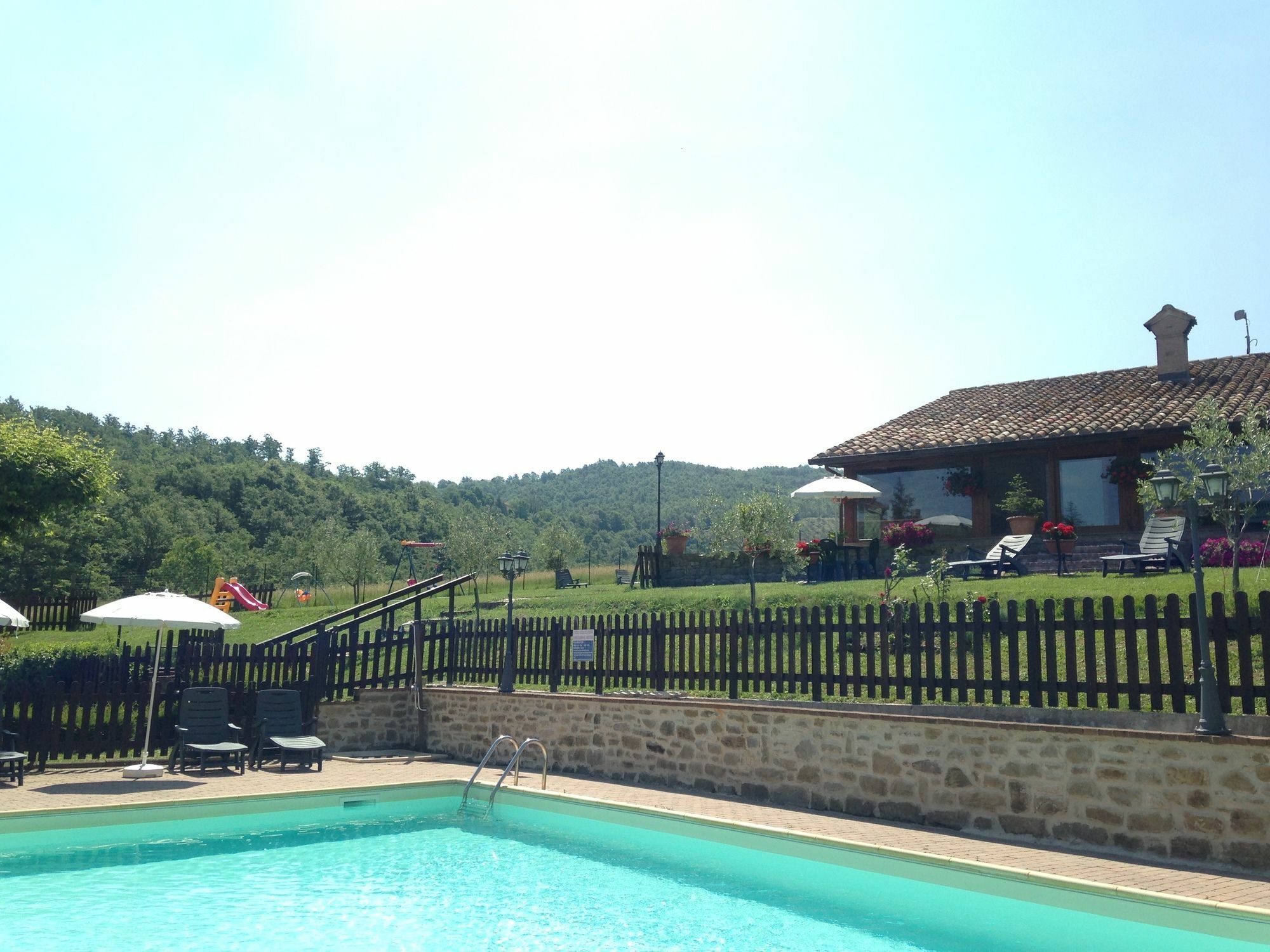 Agriturismo Ponte Di Riocchio Gubbio Kültér fotó
